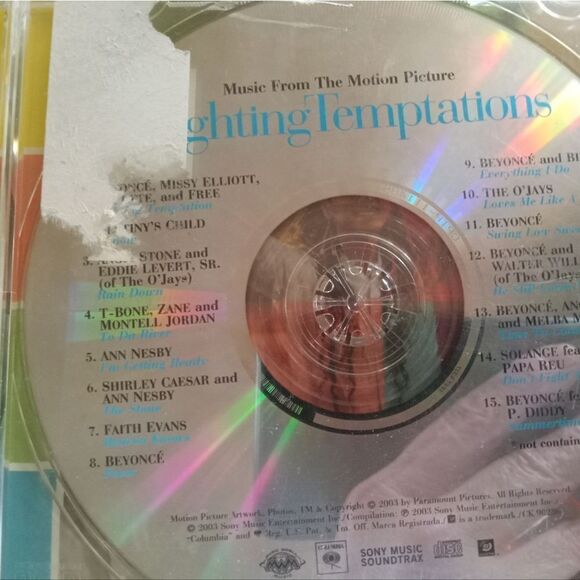 Movie Soundtrack Music CDs. GREASE & FIGHTING TEMPTATION - Picture 2 of 4